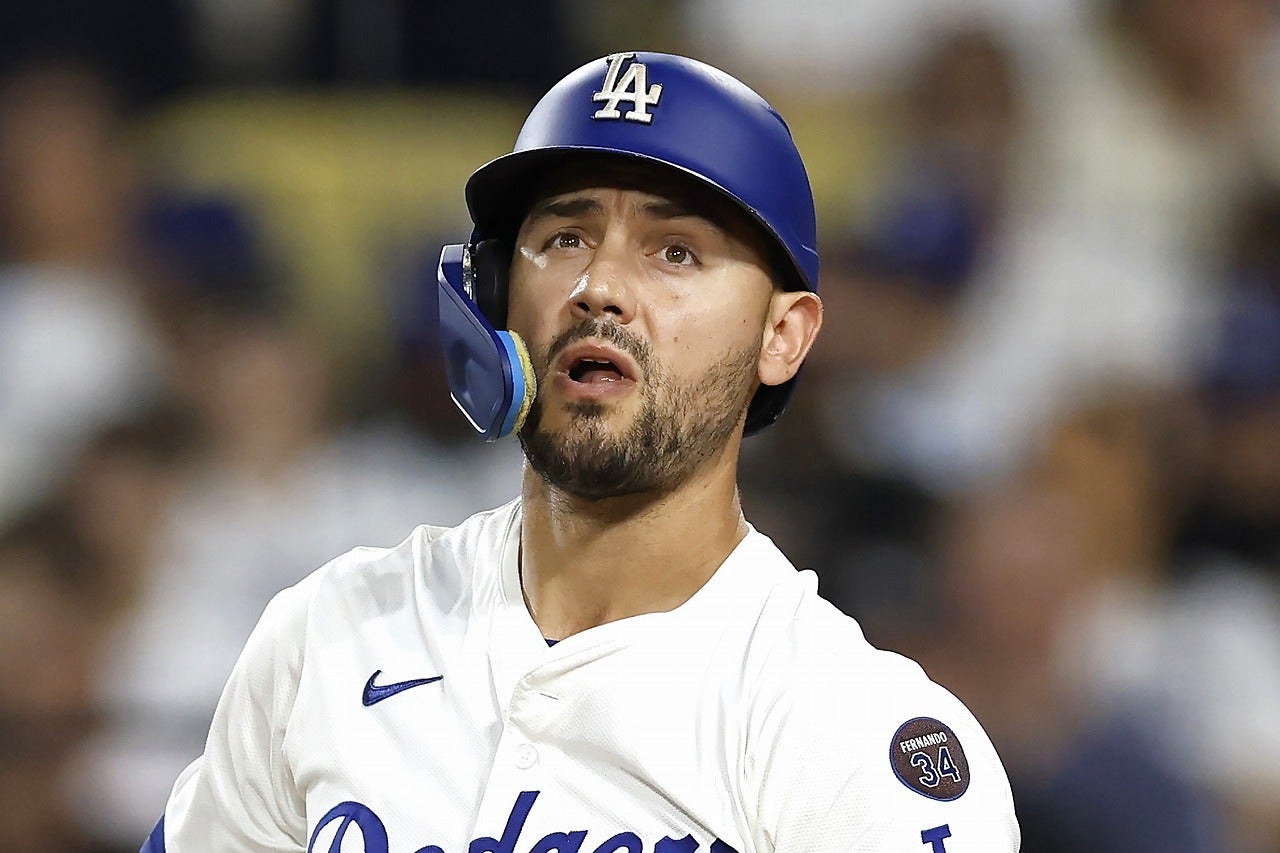 現地９月10日のロッキーズ戦で出場なしに終わったコンフォート。対右腕の試合では引き続き出場すると見られる。(C) Getty Images