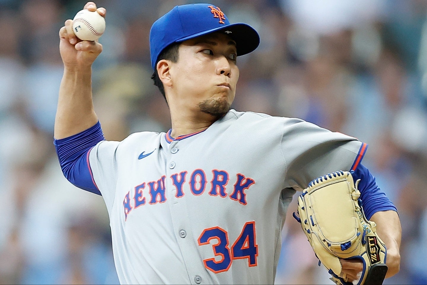 マイナー降格後、３Aでの登板が決まった千賀。(C)Getty Images