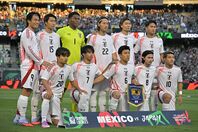 メキシコ戦では久保や三笘、遠藤、上田といった主力選手がスタメン出場した。写真：金子拓弥（THE DIGEST写真部）