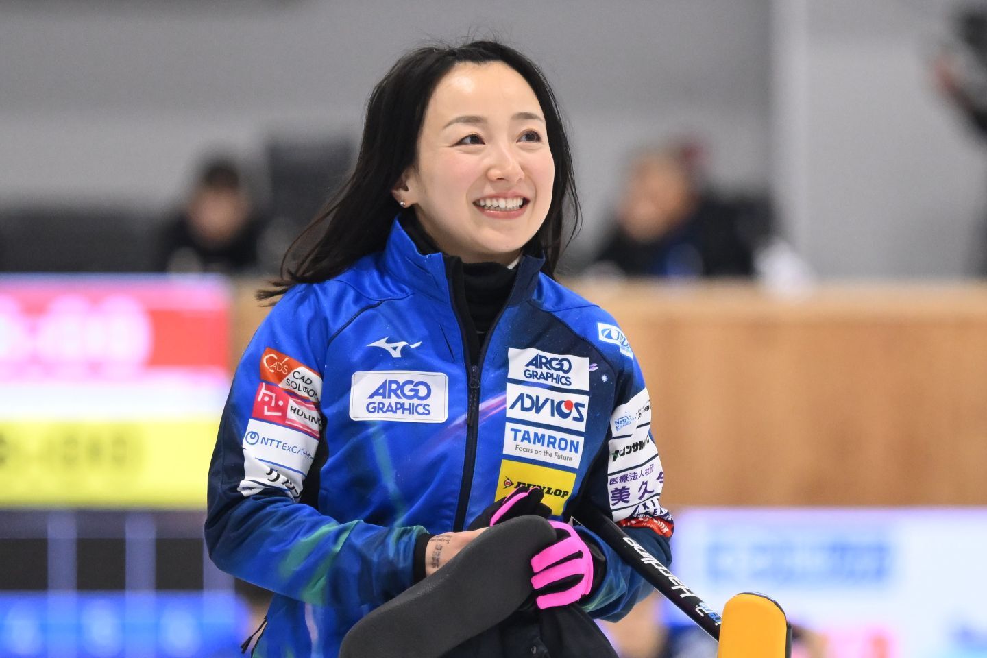 ロコ・ソラーレのスキップ・藤澤五月。（C）JCA/H.IDE