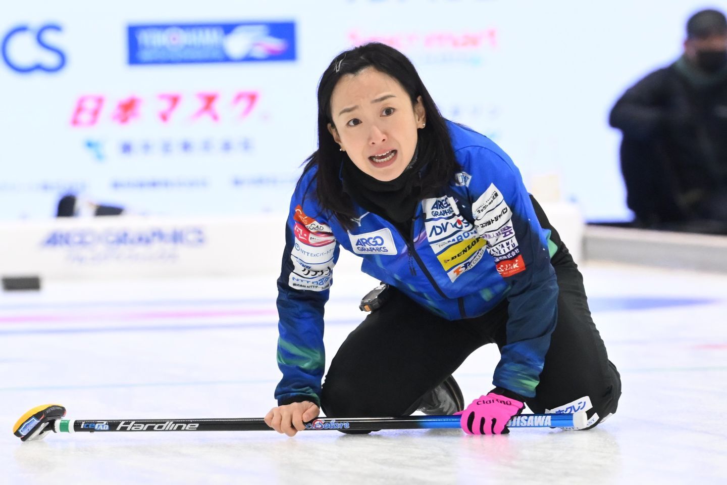 ロコ・ソラーレのスキップ・藤澤五月。（C）JCA/H.IDE