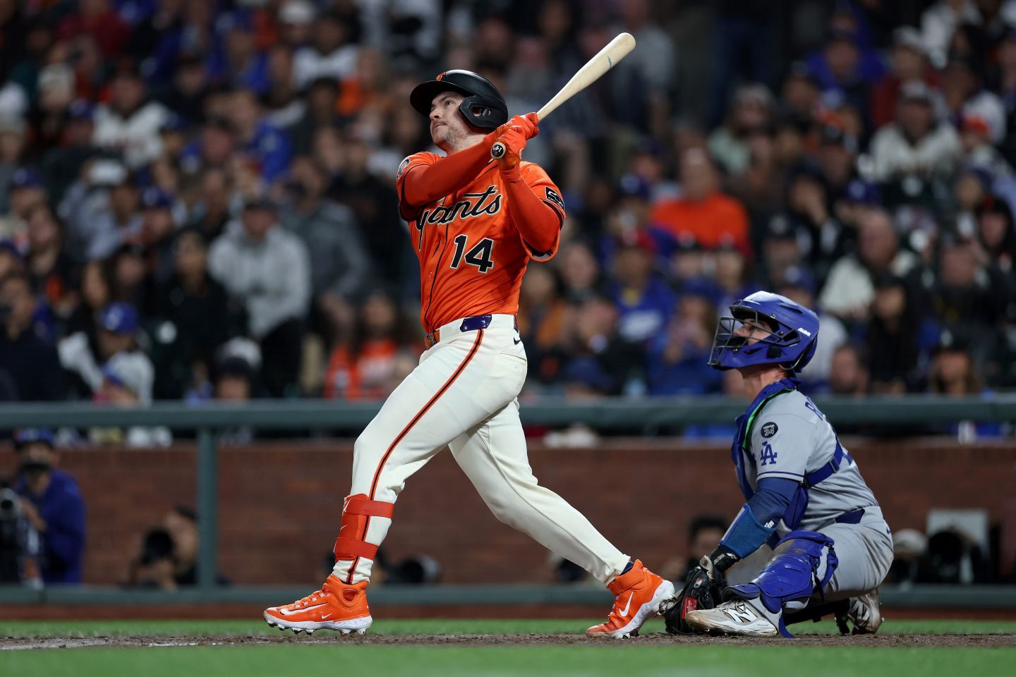 ジャイアンツがベイリーのサヨナラ満塁弾でドジャースを下した。(C) Getty Images