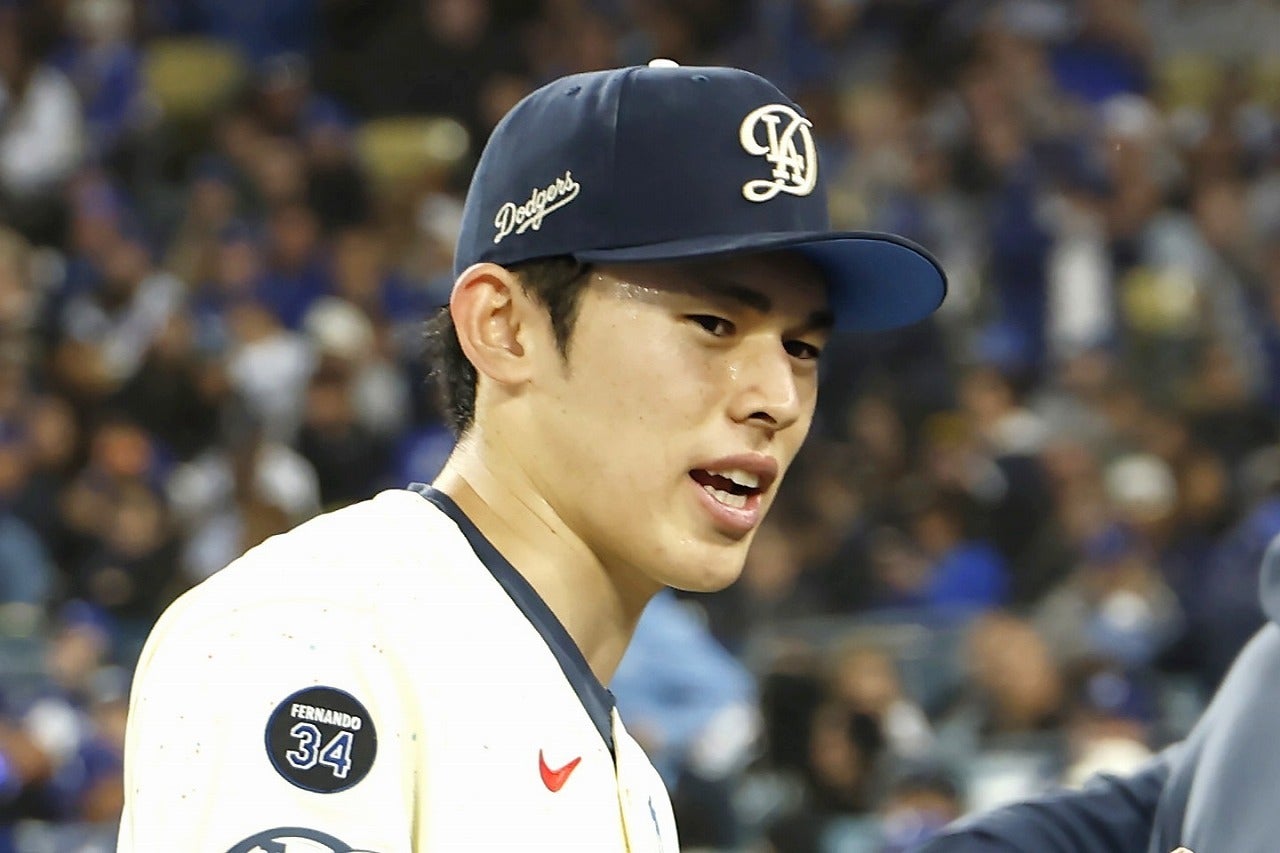 識者がポストシーズンでの登板を予想している佐々木。(C)Getty Images
