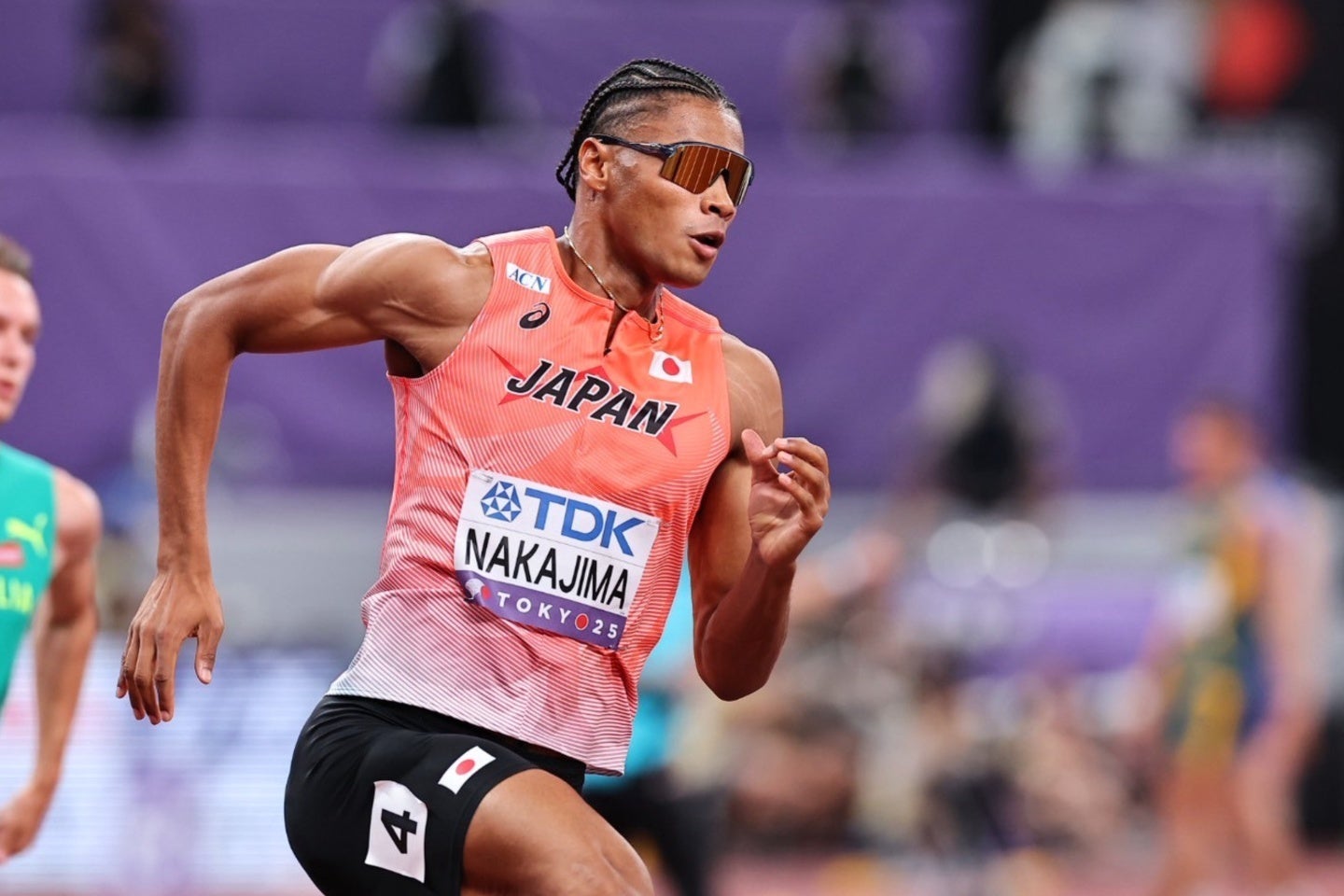 中島佑気ジョセフが予選で日本新記録を樹立した。写真：梅月智史（THE DIGEST写真部）
