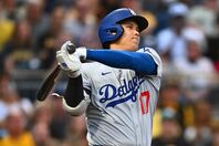 １番・指名打者で先発出場した大谷。(C) Getty Images