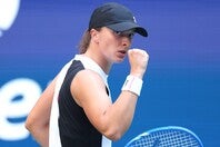 昨年はドーピング違反で韓国OP欠場を余儀なくされたシフィオンテクだが、今年は全米OPでのケガも癒え、万全の状態で臨む。（C）Getty Images