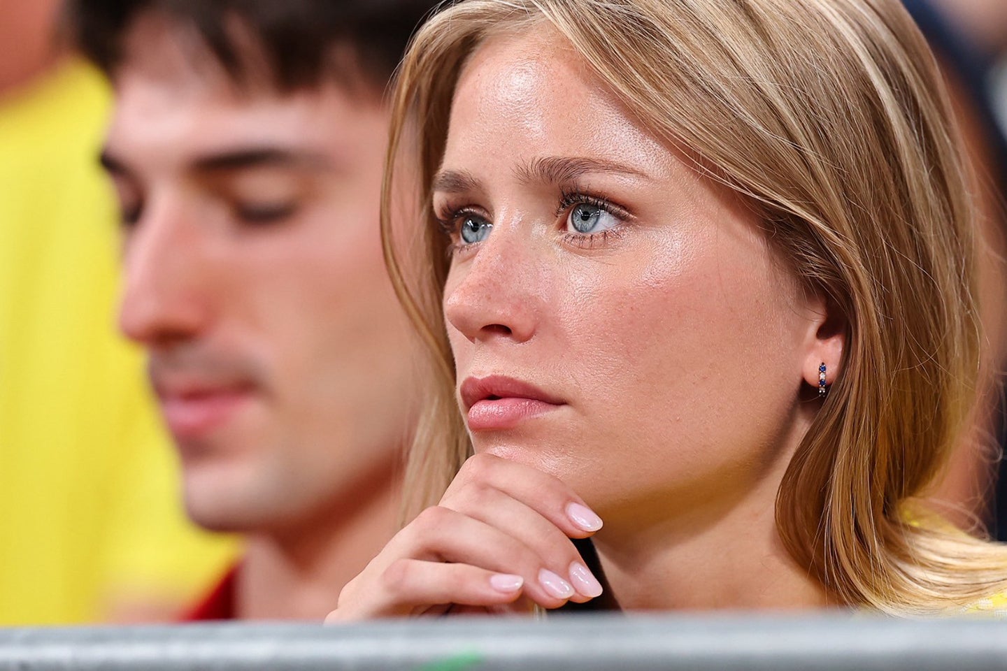 デュプランティスの婚約者イングランデルさん。写真：梅月智史（THE DIGEST写真部）