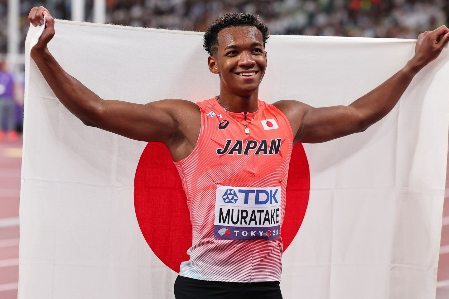決勝に進出した村竹。メダルは獲得できなかったが５位入賞を果たした。写真：梅月智史（THE DIGEST写真部）