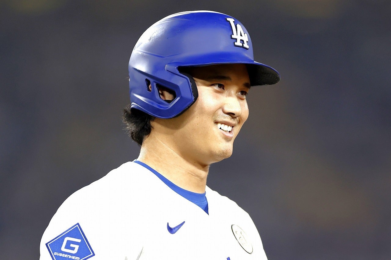 ２年連続で50本塁打に到達した大谷。レジェンドばかりのリストに名を連ねた。(C)Getty Images