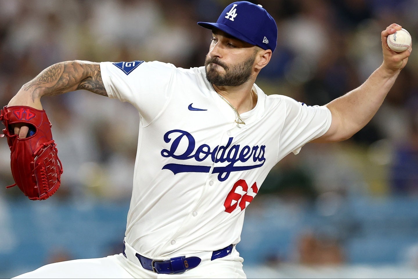 ここ３試合はクローザーとして安定感を取り戻しているスコット。(C)Getty Images