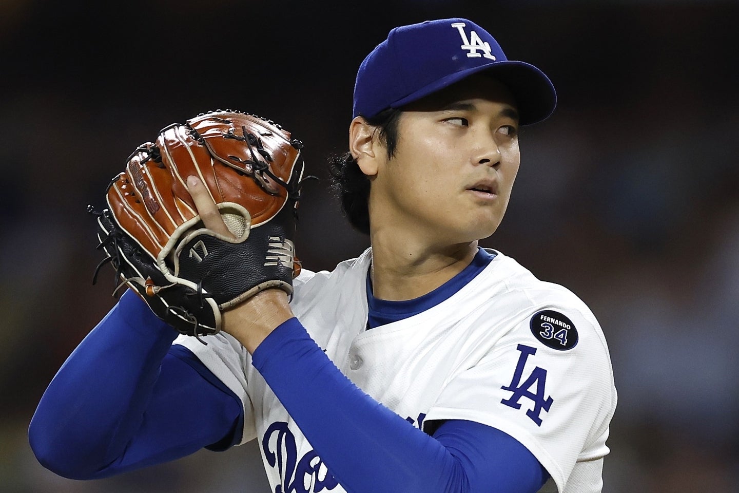 フィリーズ戦に先発した大谷が、５回をノーヒットノーラン。完璧なパフォーマンスを見せた。(C)Getty Images