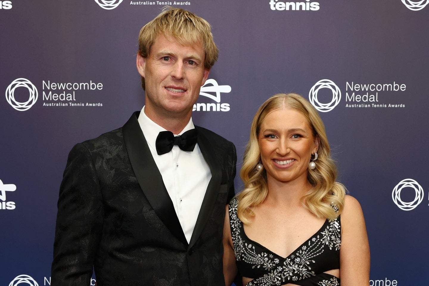 第１子妊娠を発表したサビル夫妻。（C）Getty Images