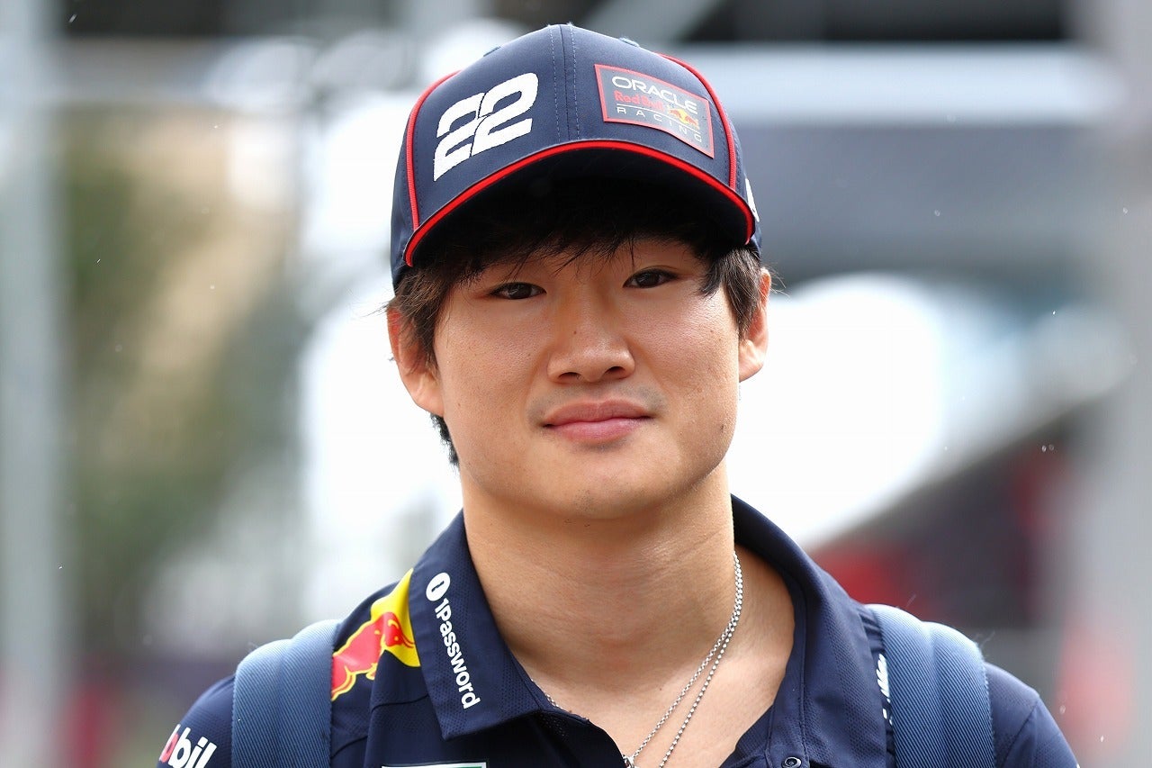 FP1で６番手のベストタイムをマークした角田、FP2でもロングランで好ペースを記録した。(C) Getty Images