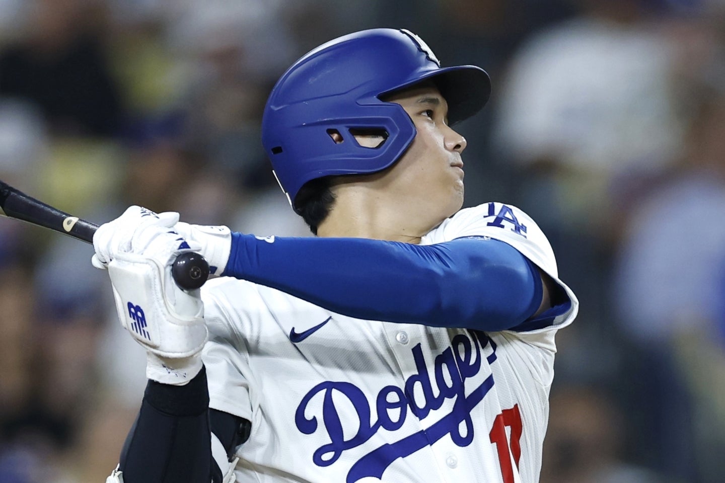 ジャイアンツ記者陣が、大谷翔平の本塁打に肩を落とした。(C)Getty Images