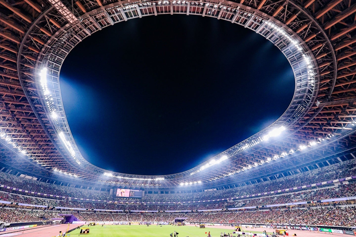 400mリレーに臨む日本の走順が発表された。写真：梅月智史（THE DIGEST編集部）