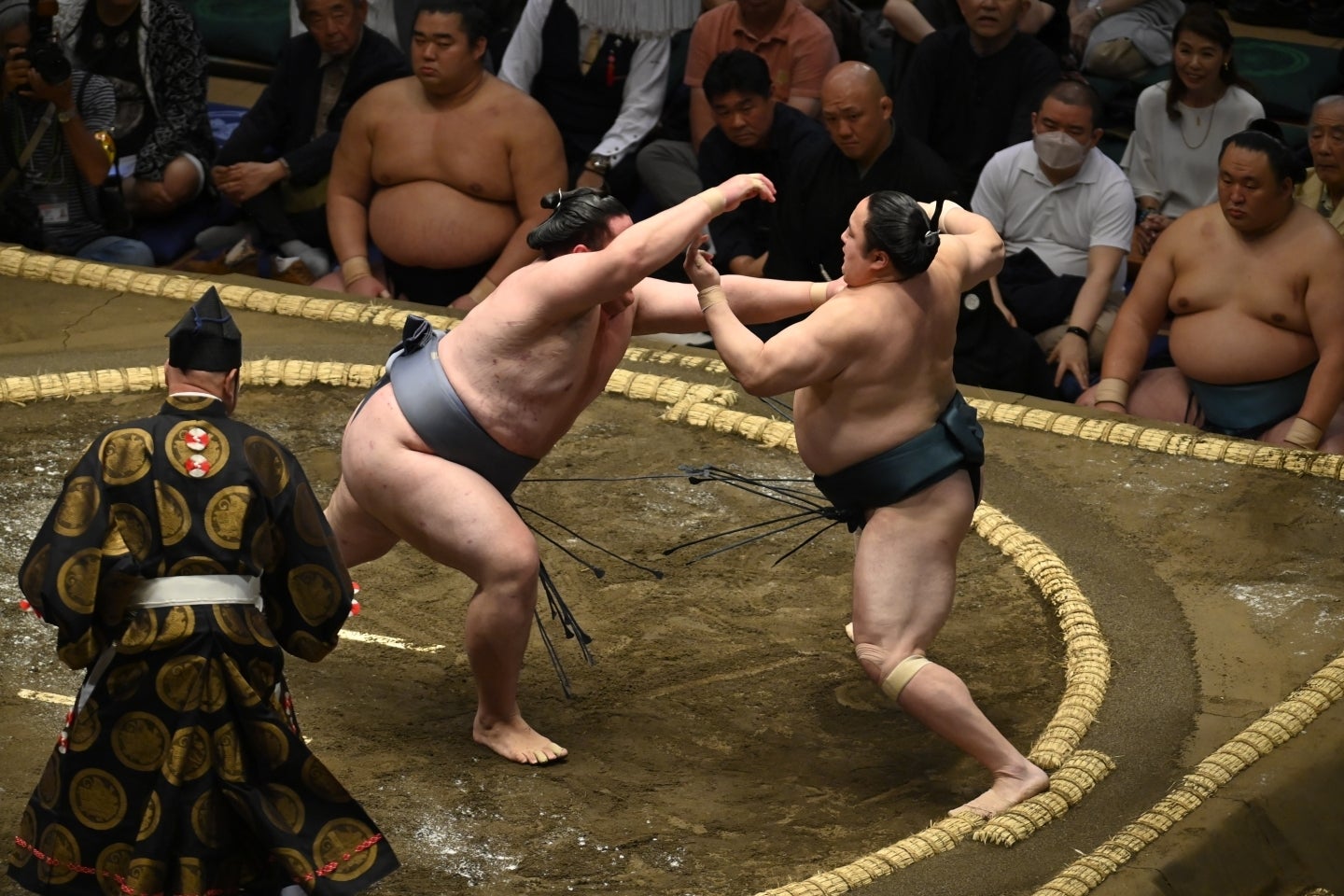 大相撲九月場所はこの日も満員御礼の大入りとなった（写真はイメージです）。(C)Getty Images
