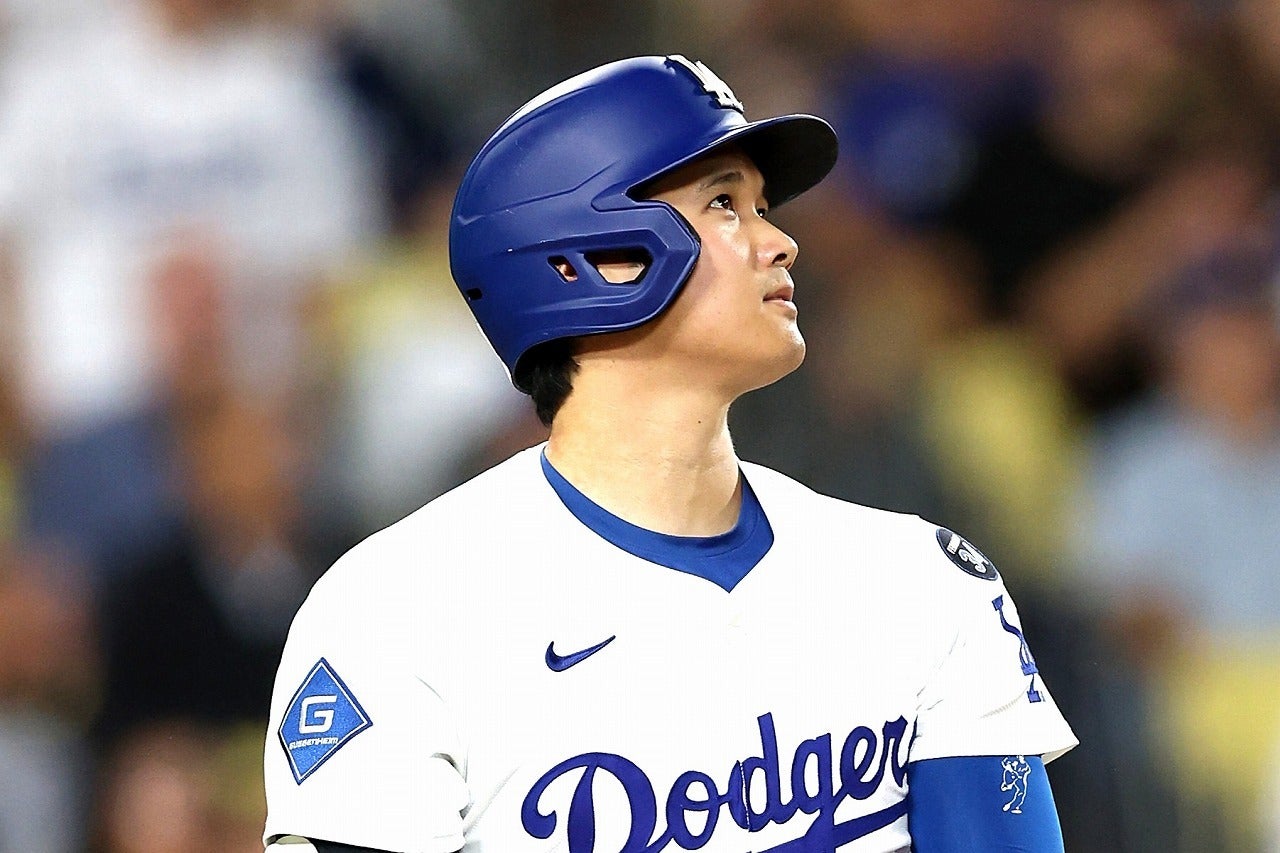 今季53号ホームランで勝利に貢献した大谷。(C)Getty Images