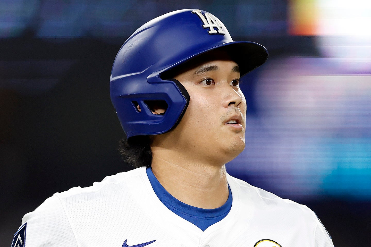 本拠地でシーズン29本目の53号本塁打を放ったドジャースの大谷。(C) Getty Images