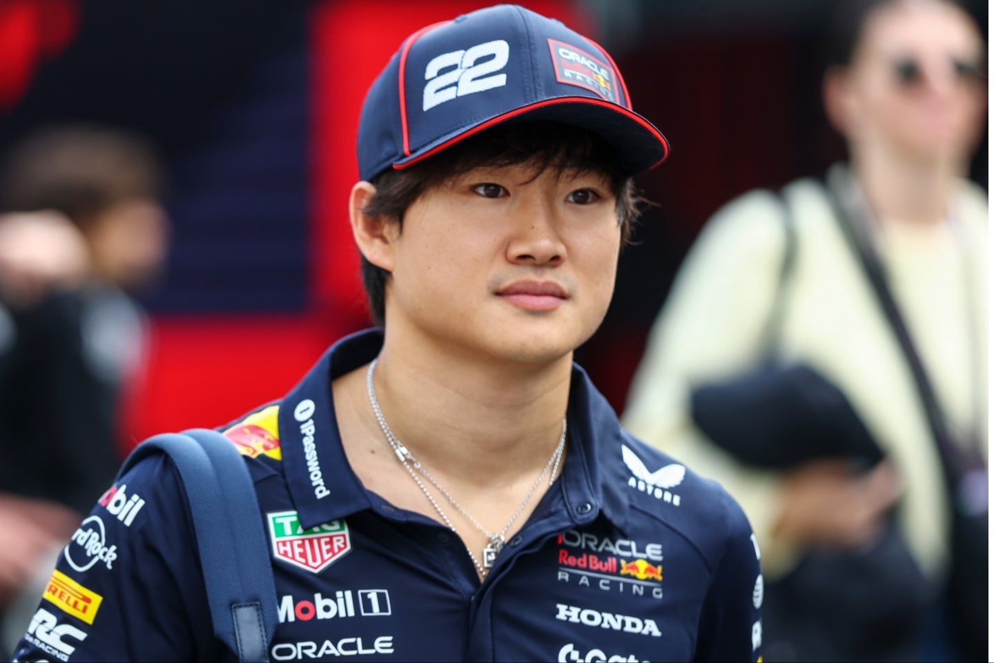 移籍後最高となる６番グリッドを獲得した角田。(C)Getty Images