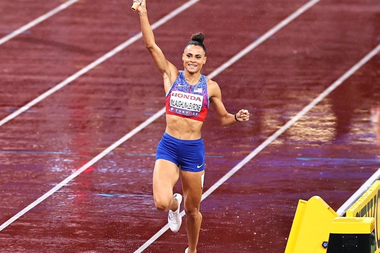 ぶっちぎりのトップでフィニッシュしたマクローフリン。写真：梅月智史（THE DIGEST写真部）