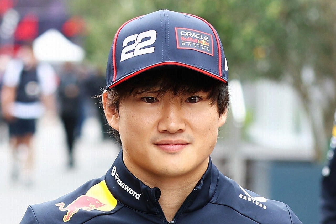 ６位入賞を果たした角田。ドライバーズランキング２位ノリスの足止めにも成功した。(C)Getty Images