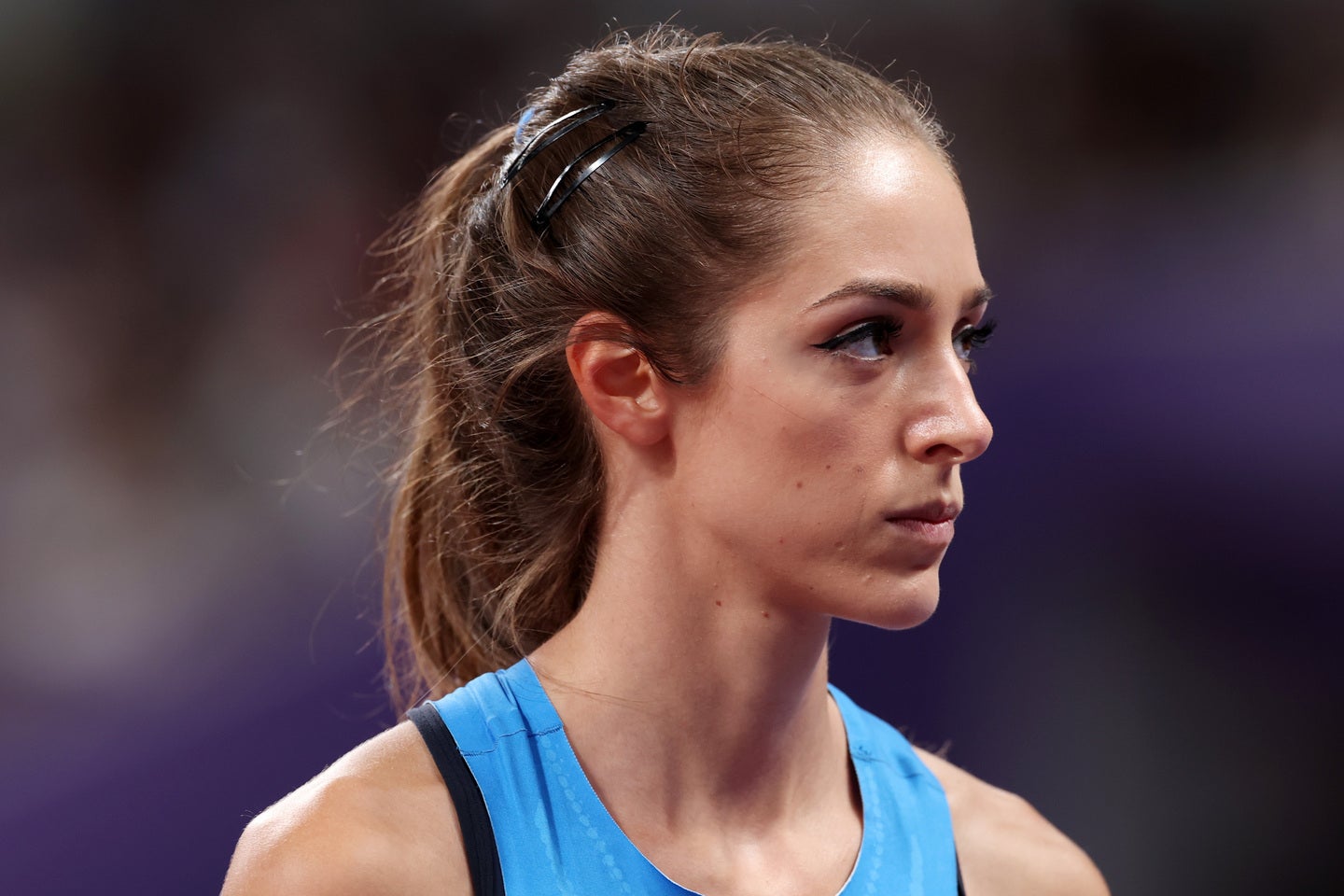 女子走高跳14位のタヴェルニーニ。(C)Getty Images