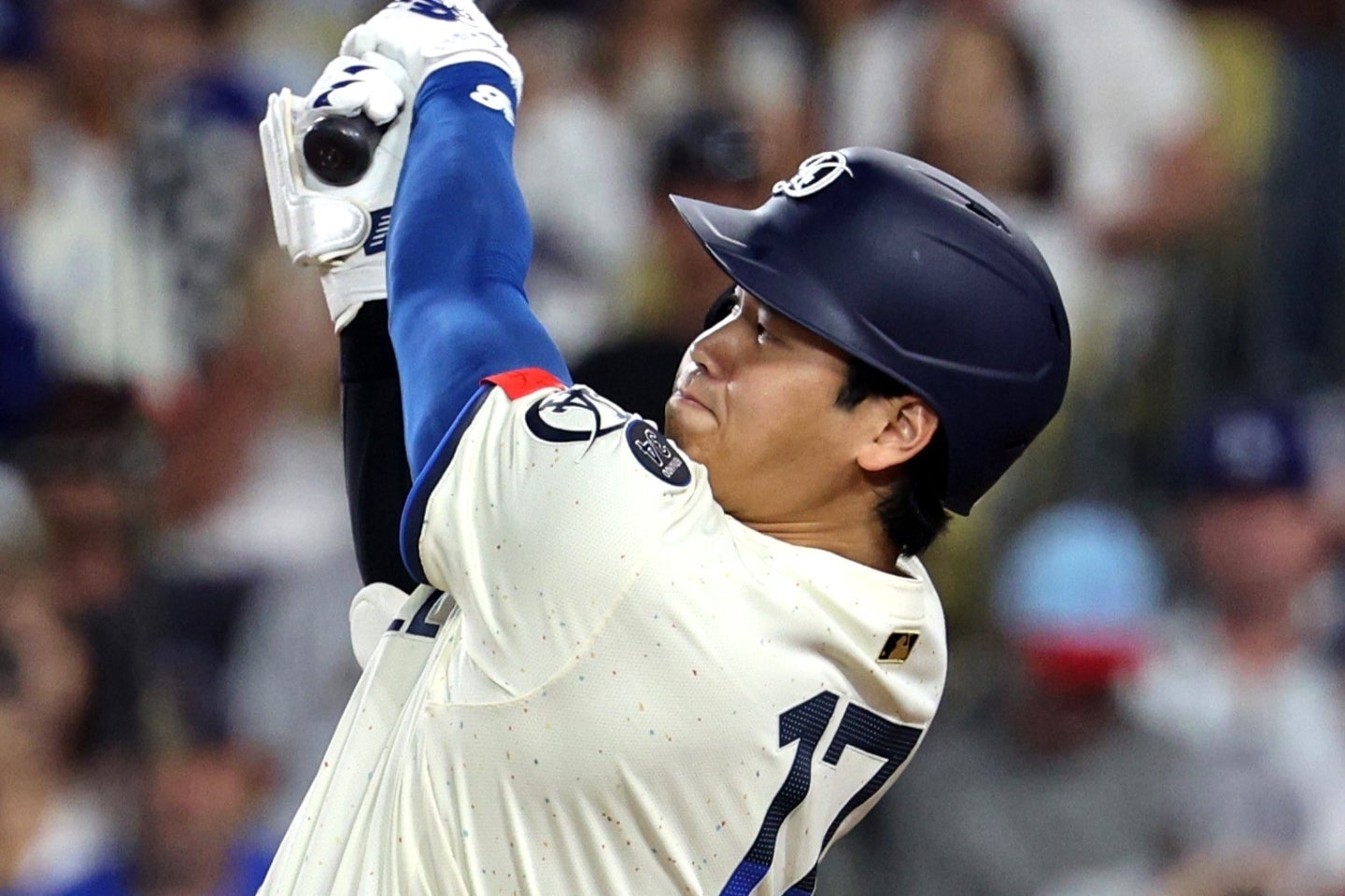 投打で活躍する大谷が、MLB公式記者によるチームMVPに選ばれた。(C)Getty Images