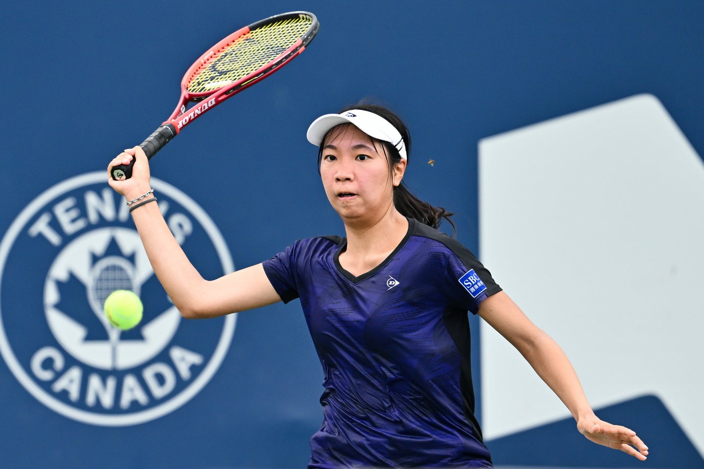 自称「へにょへにょテニス」で世界に挑み、夏の北米シリーズでは大活躍した伊藤あおい。残念ながら躍進の起点となったジャパンオープンを今年は欠場することに…。(C)Getty Images
