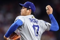 ６回無失点と好投した大谷だったが、ブルペン陣が失点を重ねてドジャースがサヨナラ負けを喫した。(C)Getty Images
