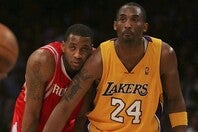 マッグレディ(左)が、過去のコビーに対する発言の真意を語った。(C)Getty Images