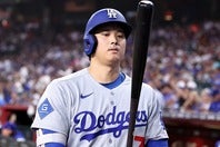 今季投打二刀流で活躍する大谷。２年連続の栄冠を手にできるだろうか。(C) Getty Images