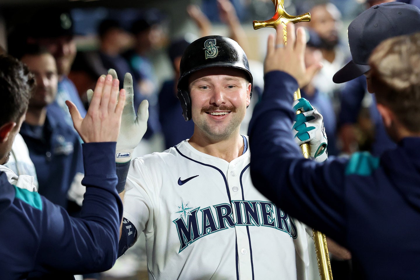 第５打席にMLB史上７人目となるシーズン60号を放ったローリー。(C)Getty Images