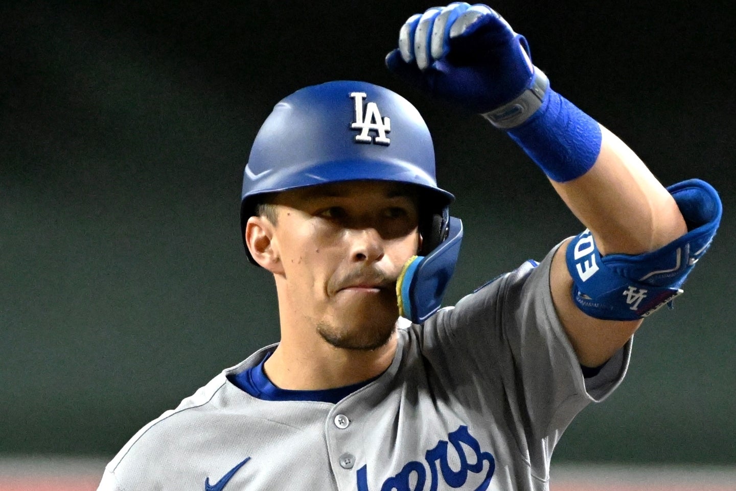 延長11回に決勝タイムリーを放ったエドマン。(C)Getty Images