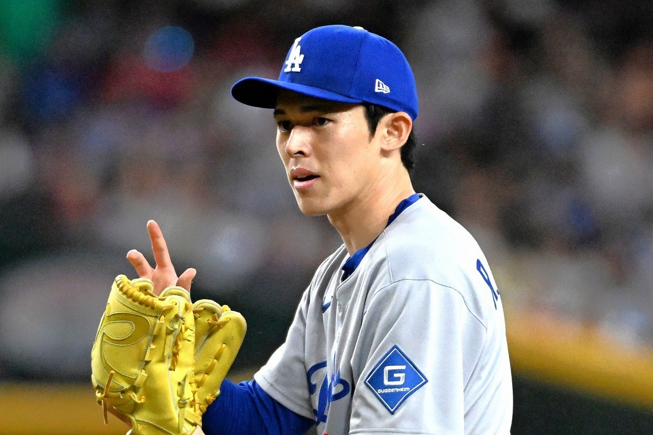 佐々木は約４か月ぶりにメジャーのマウンドに復帰。プロキャリア初の救援をやり遂げた。(C)Getty Images