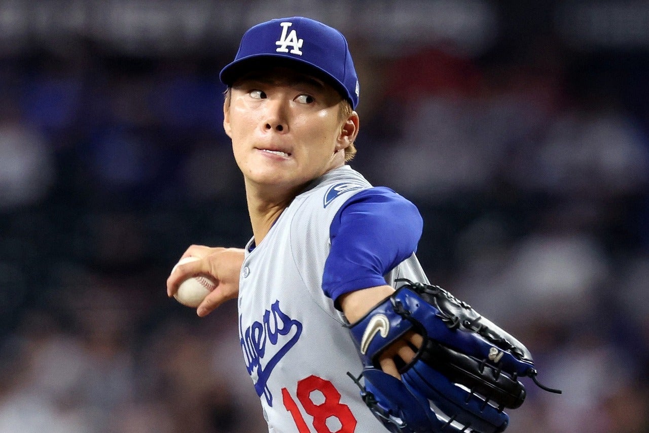 8点もの援護を受けた山本。1カ月ぶりの勝利がすぐそこだ。(C)Getty Images