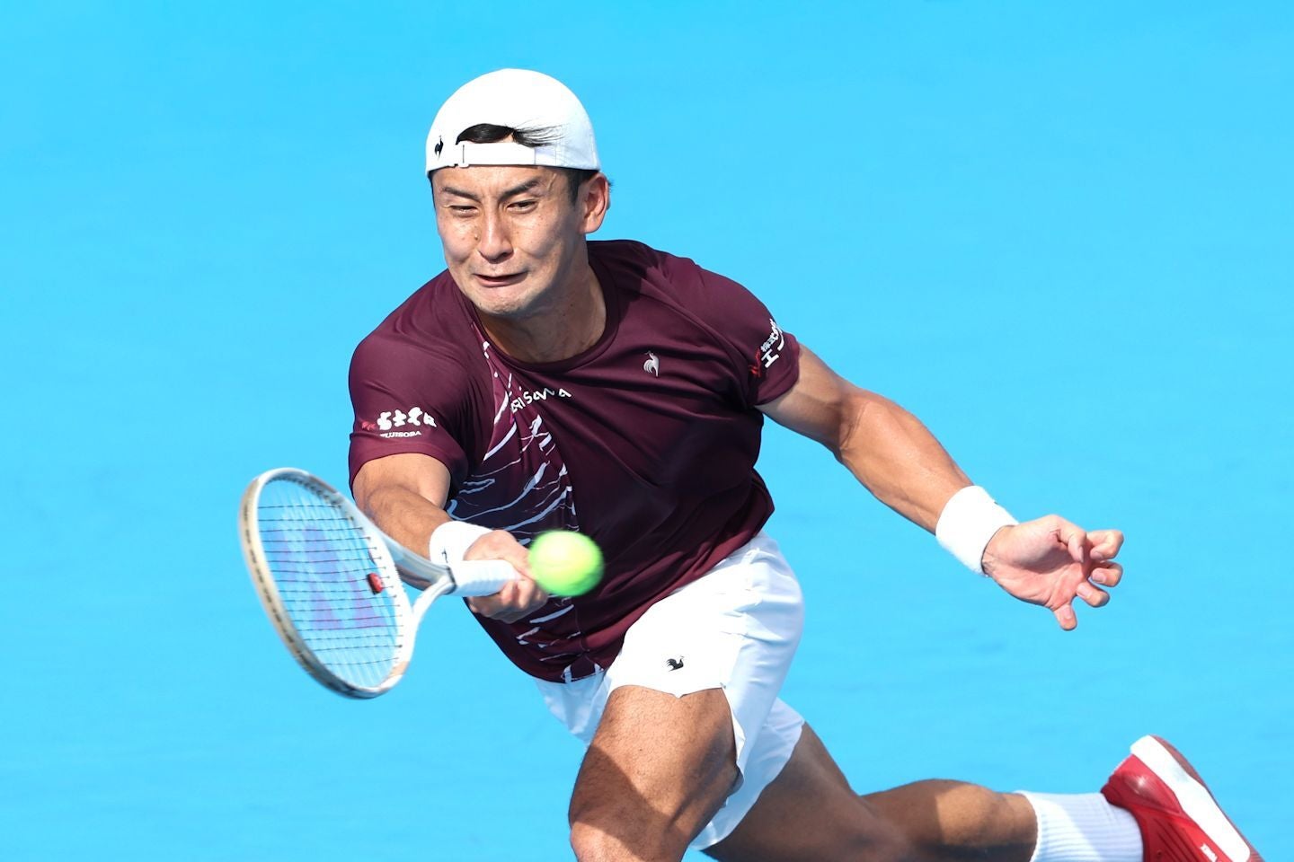 ８月の下部大会で優勝するなど調子を上げていた島袋将は、今回のジャパンオープンでは予選から勝ち上がり本戦１回戦で大仕事をやってのけた。写真＝滝川敏之