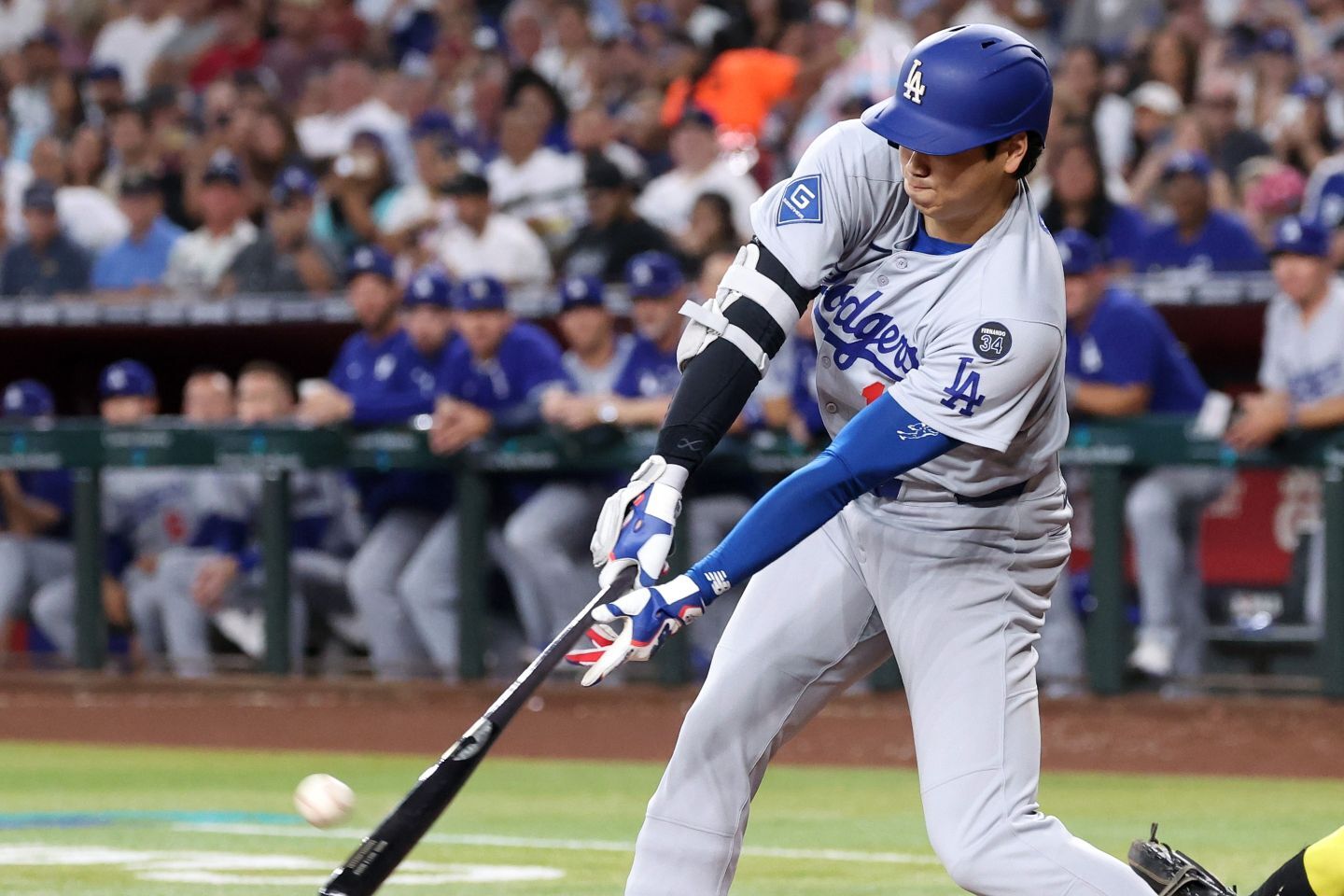 大谷が54号ホームランを放った。(C) Getty Images