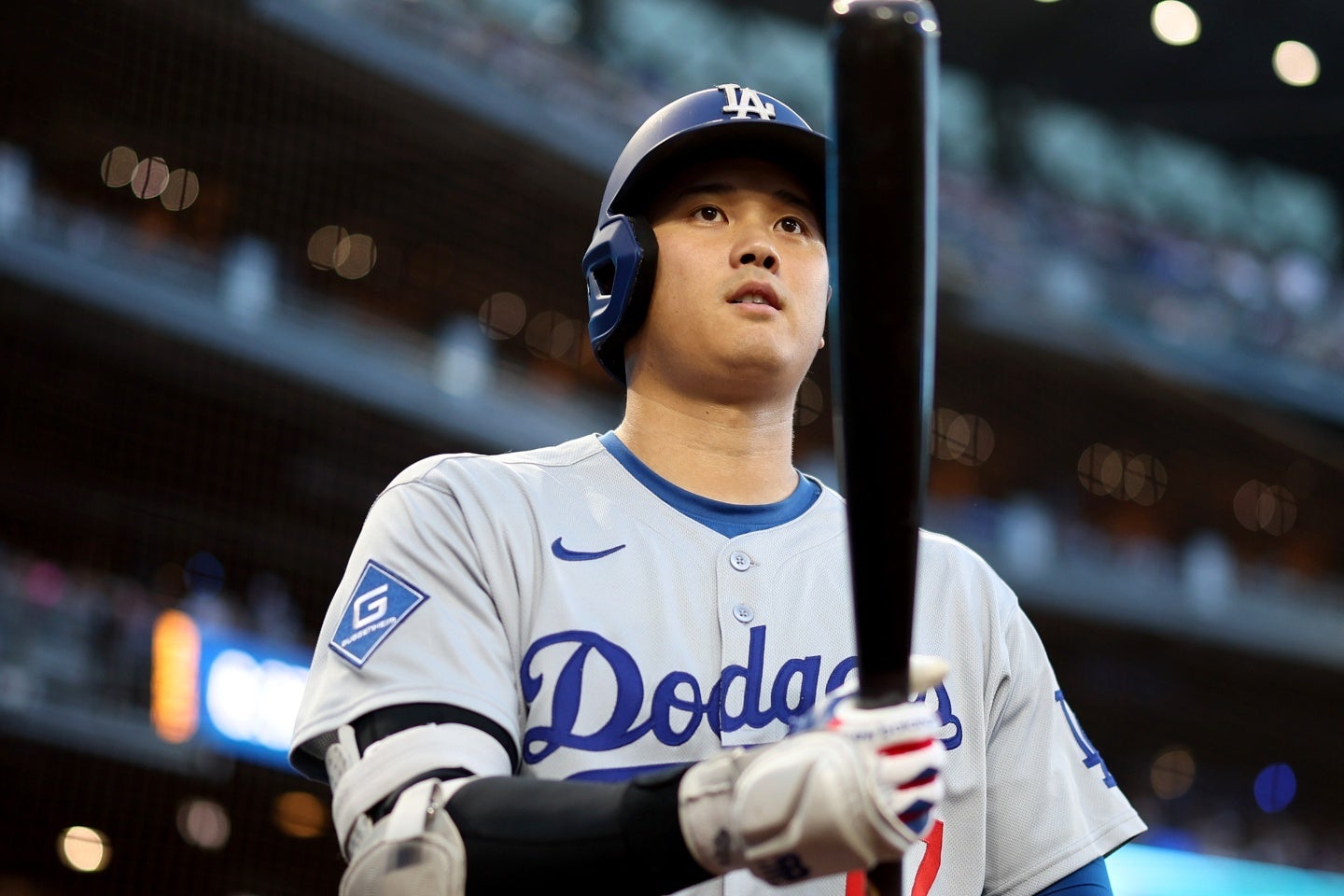 残り２試合となったドジャースの大谷。またもMLB史に快記録を残した。(C) Getty Images