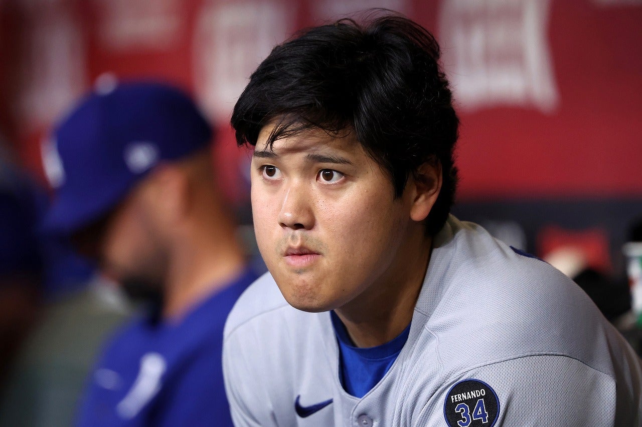 今季もMVP級の活躍でチームを地区優勝に導いた大谷。２連覇に向け、まずは２勝掴み取れるか。(C)Getty Images