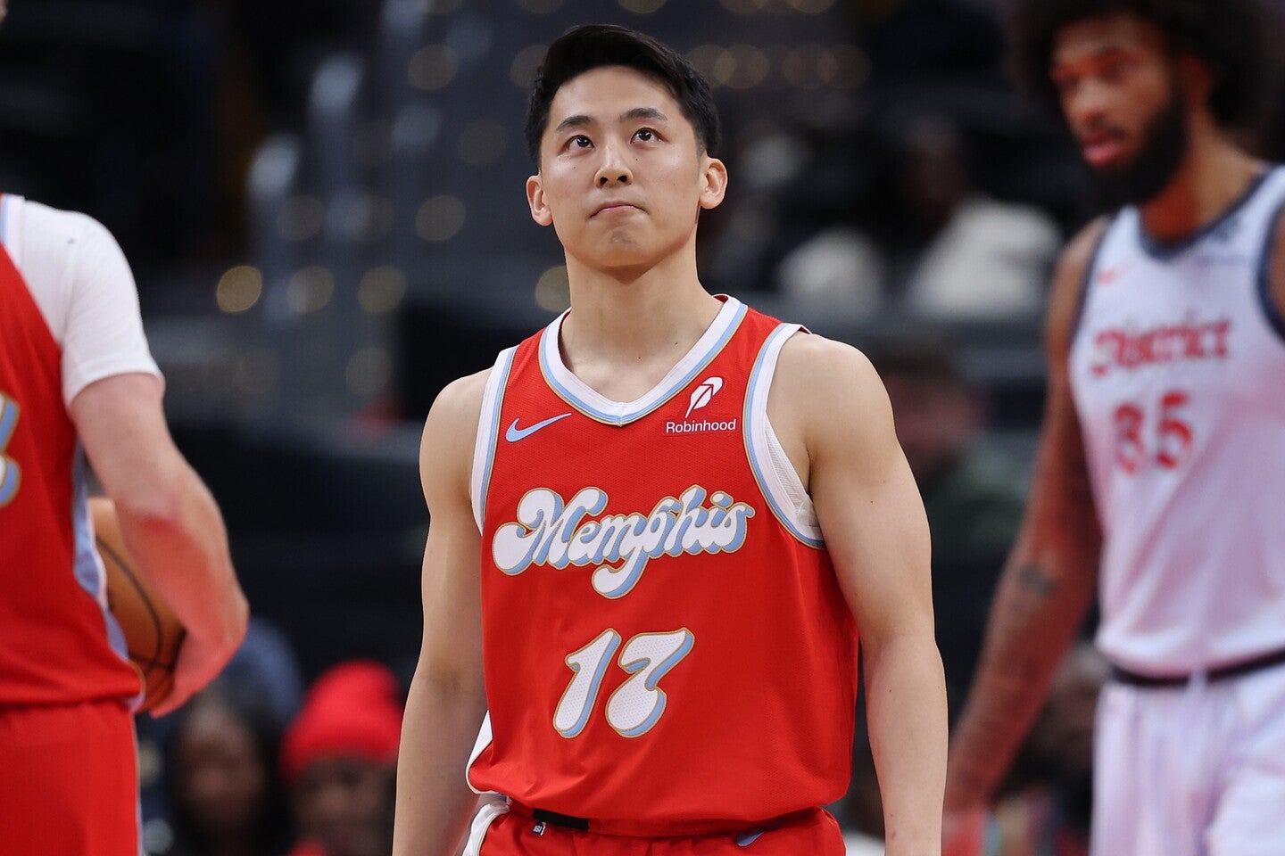 河村はNBA１年目の昨季、グリズリーズで22試合に出場した。(C)Getty Images