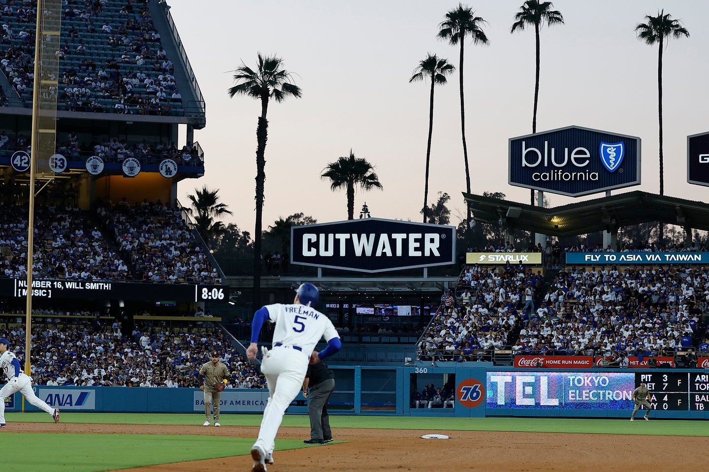 ドジャースの試合を観戦した元テレビ朝日アナウンサーが話題に（写真はイメージ）。(C)Getty Images