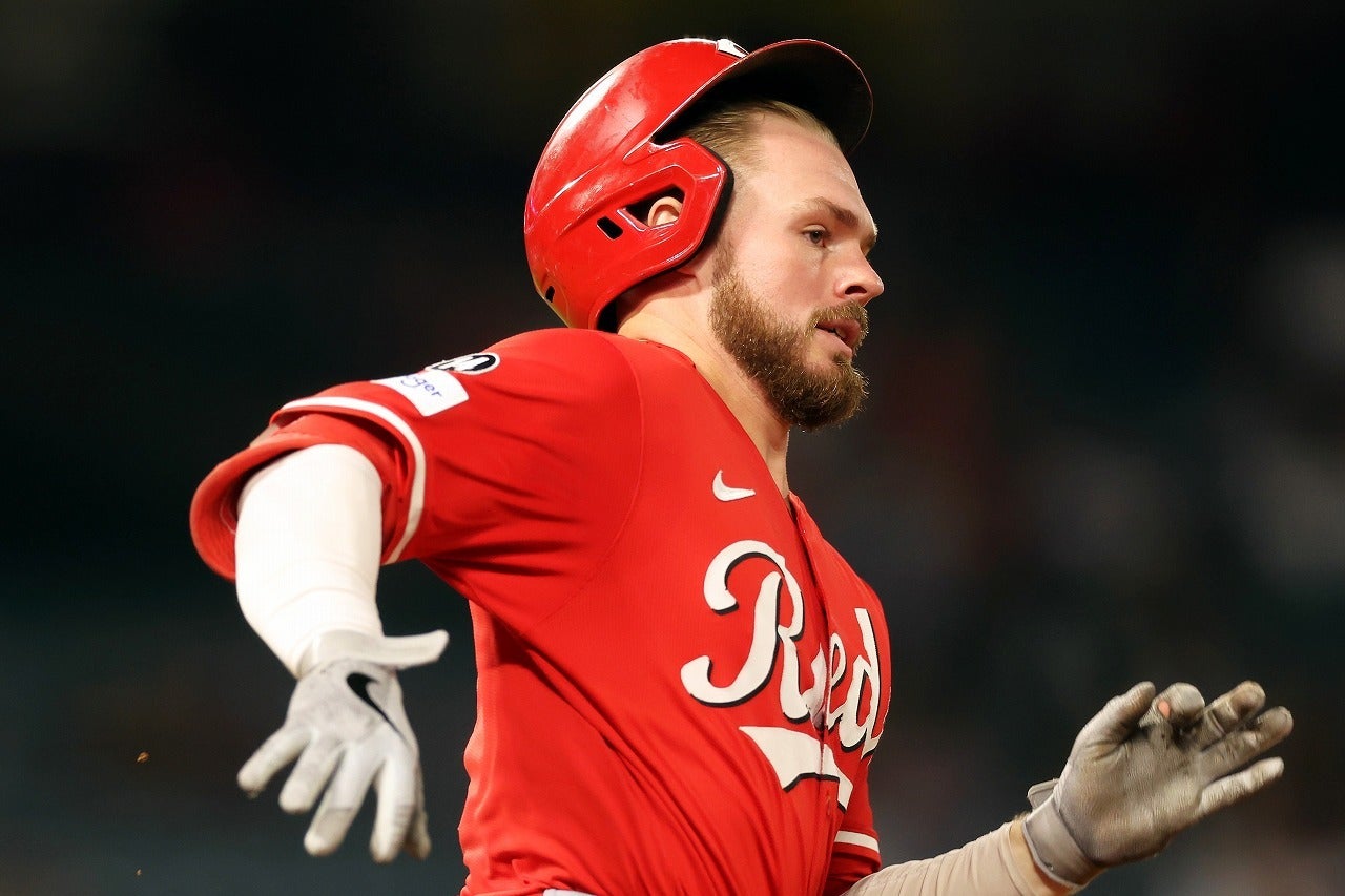 ドジャース撃破に自信をのぞかせたラックス。(C)Getty Images