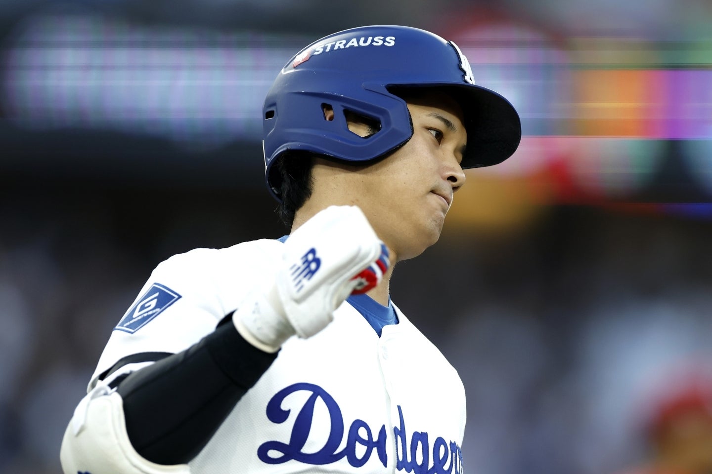 レッズ戦で２本の本塁打を放った大谷。(C)Getty Images