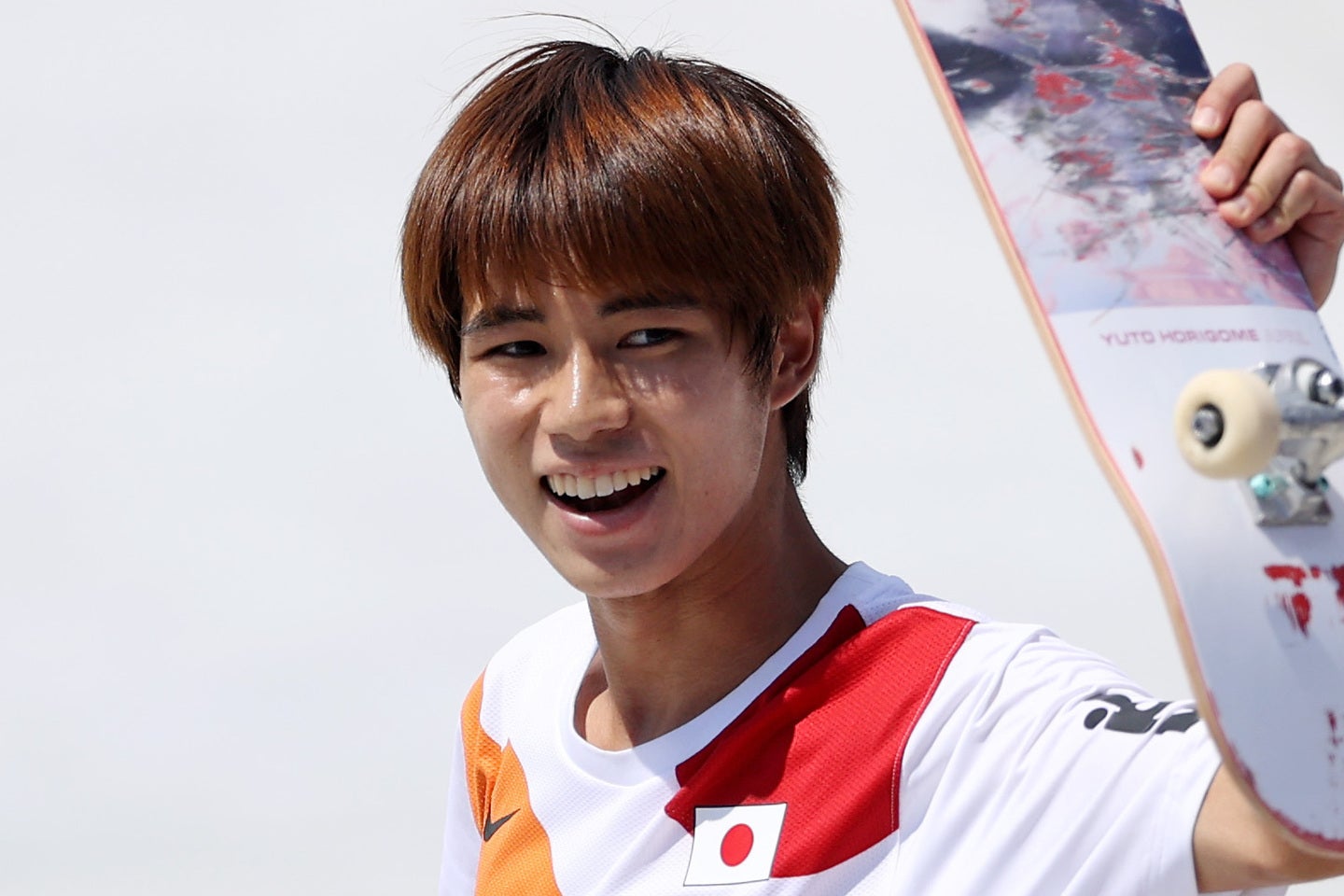 スケートボード男子ストリートで五輪２連覇をはたした堀米。夢は東京にスケートパークを作ることだ。(C) Getty Images