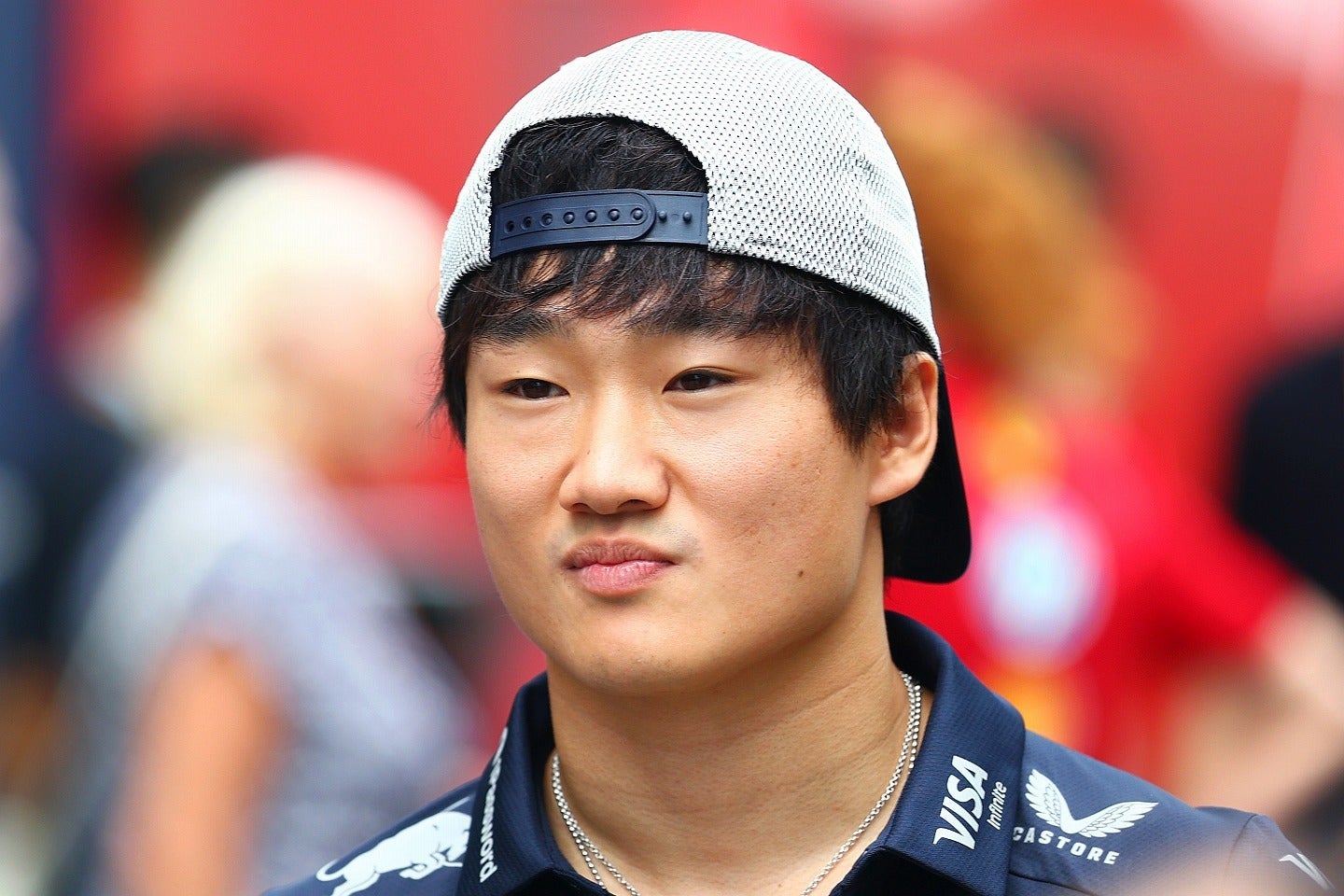 シンガポールGPを悔しい結果で終えた角田。次戦アメリカGPでは再び入賞圏内に返り咲けるか。(C)Getty Images