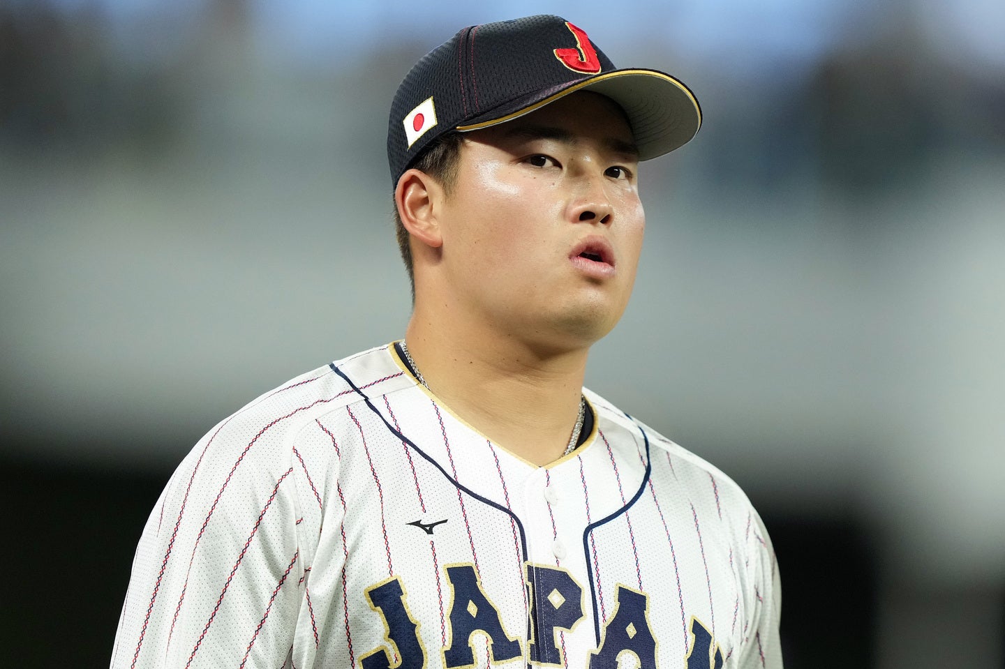 エンジェルスの今オフの補強候補の一人として名前が挙がっているヤクルトの主砲・村上。(C) Getty Images