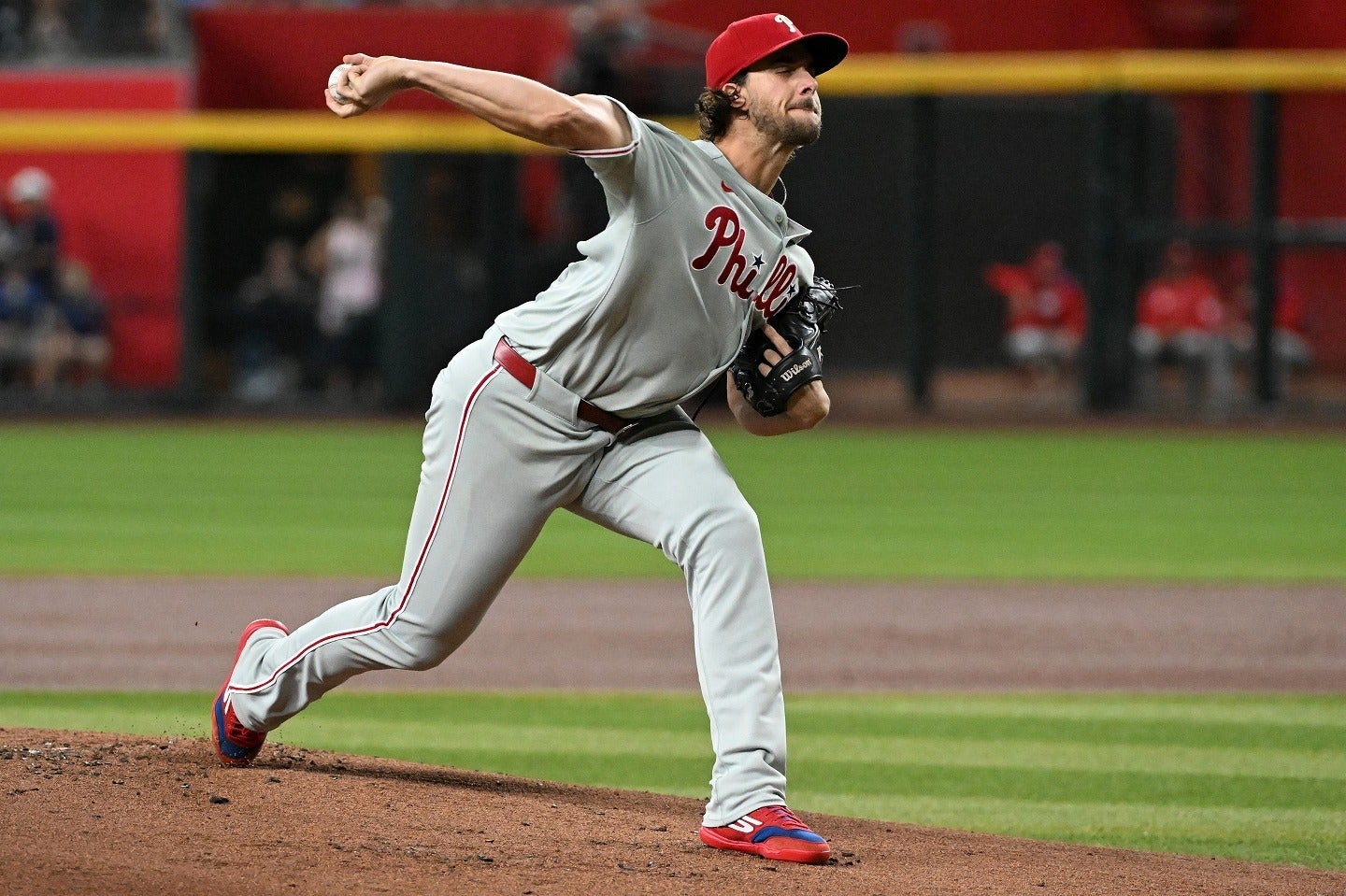 ドジャース戦の第３戦の先発を任されるノラ。(C)Getty Images