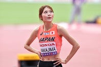 国スポに出場した中島。インスタに感謝の投稿をした。写真：梅月智史（THE DIGEST写真部）