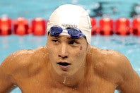 競泳元日本代表の松田丈志さん。大物女優とのゴルフウェア姿を公開した。(C) Getty Images