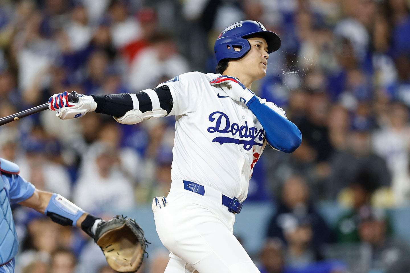地区シリーズで三振が目立つ大谷。(C)Getty Images